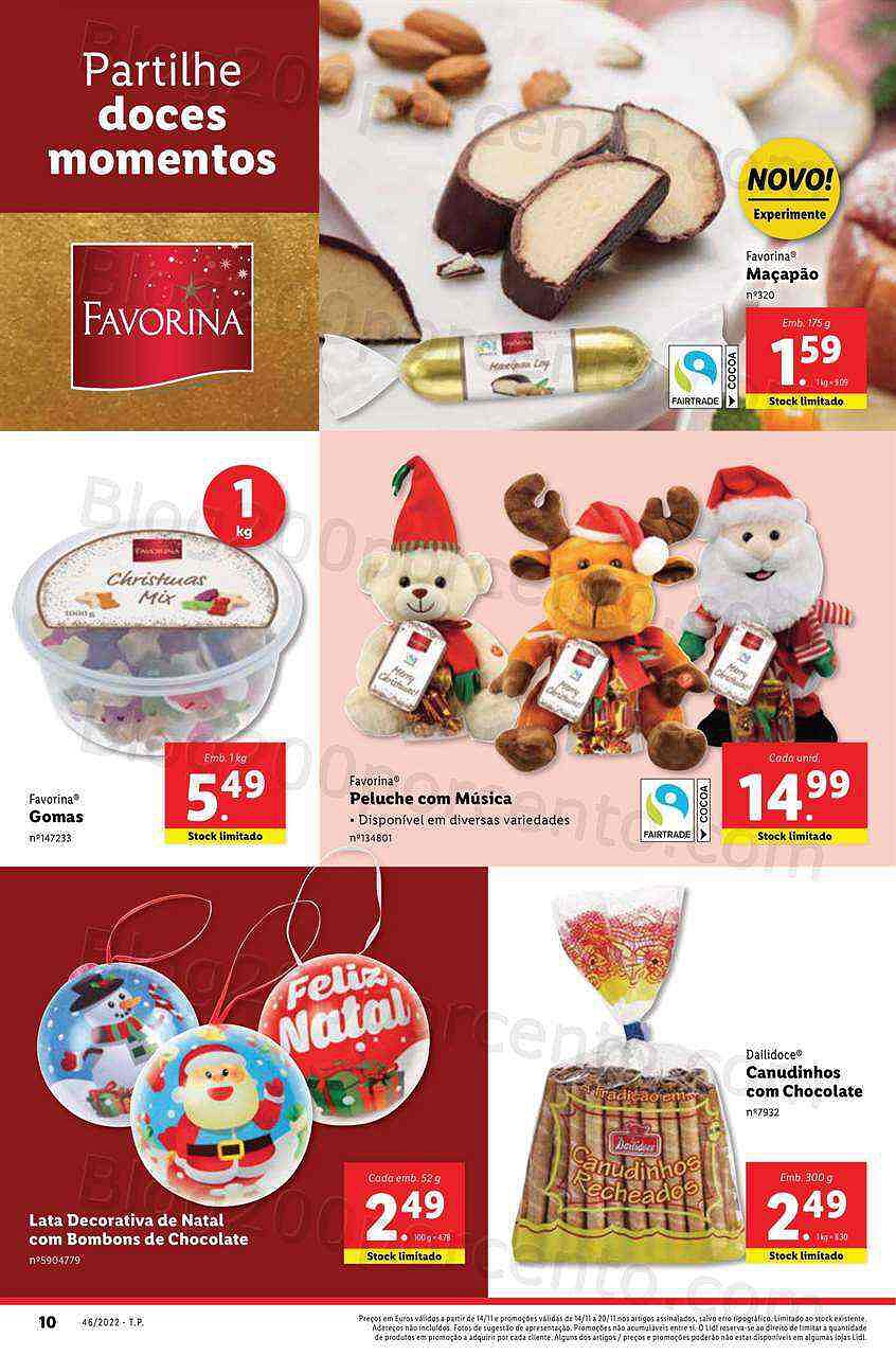 Antevisão Folheto LIDL Promoções a partir de segunda - 14 novembro
