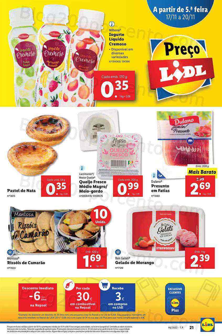 Antevisão Folheto LIDL Promoções a partir de quinta - 17 novembro
