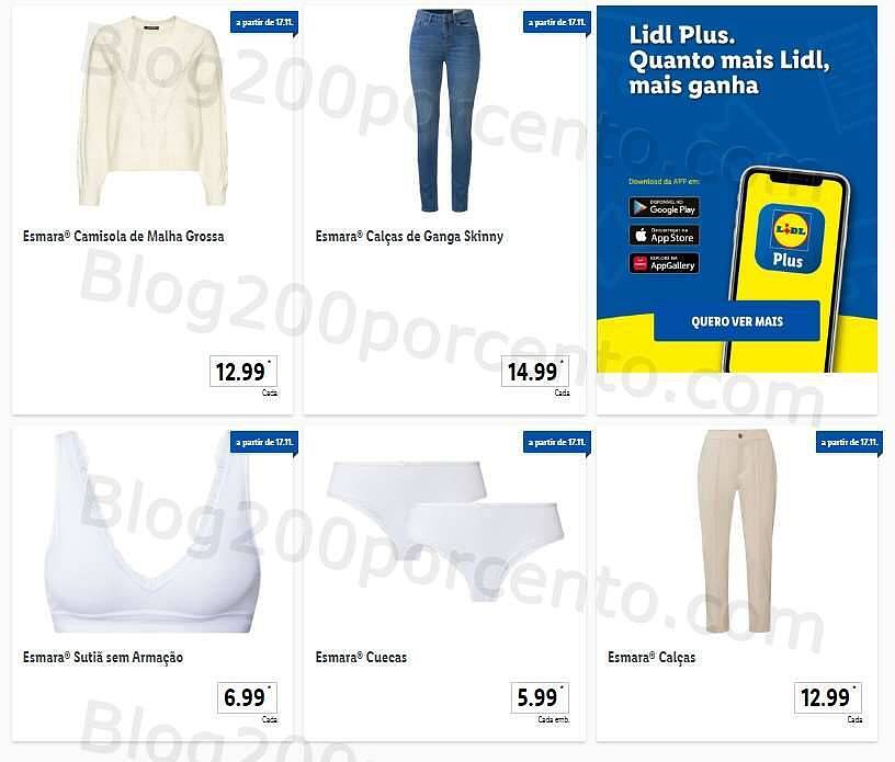 Antevisão Folheto LIDL Bazar Promoções a Partir de 17 novembro