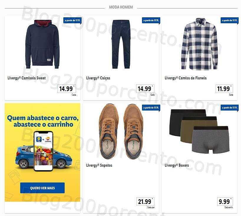 Antevisão Folheto LIDL Bazar Promoções a Partir de 17 novembro