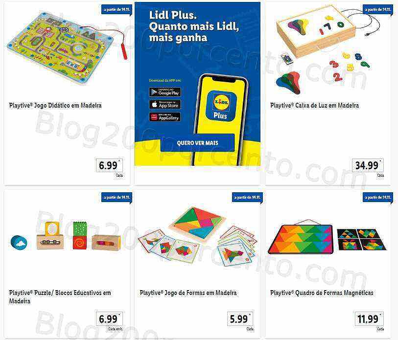 Antevisão Folheto LIDL Bazar Promoções a Partir de 14 novembro