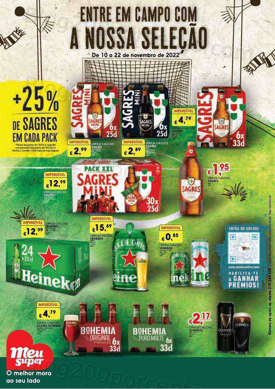 Antevisão Folheto MEU SUPER Especial Mundial Promoções até 22 novembro