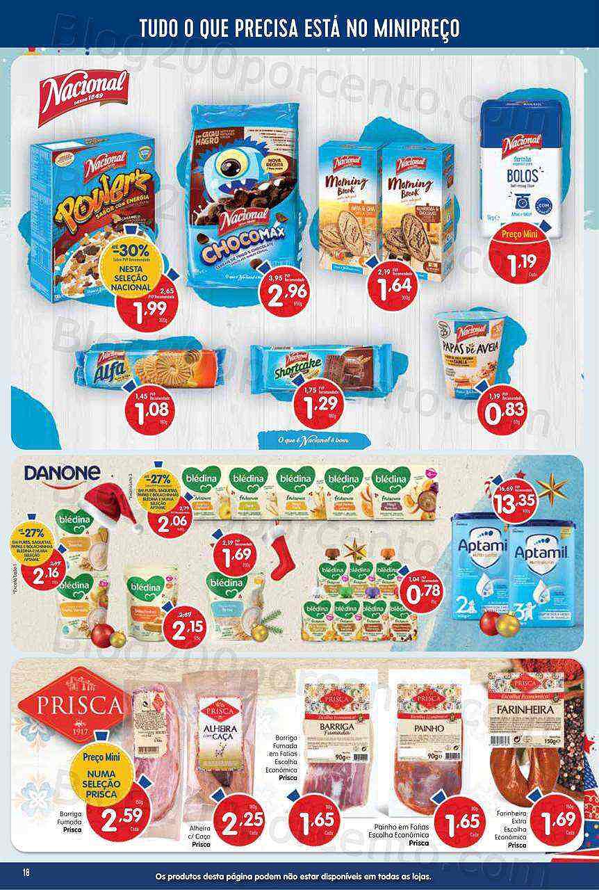 Antevisão Folheto MINIPREÇO Promoções de 10 a 16 novembro