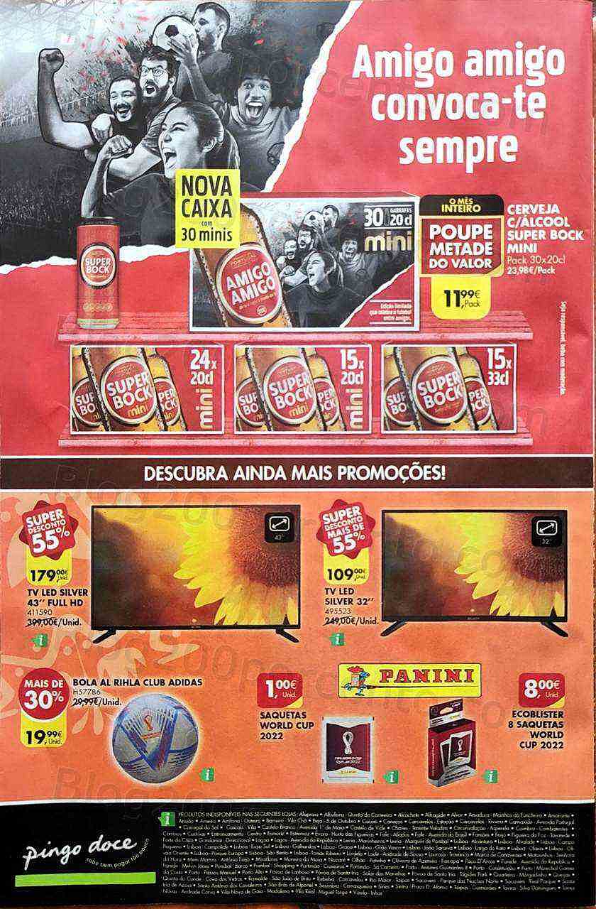 Antevisão Folheto PINGO DOCE Especial Mundial Promoções de 15 novembro a 5 dezembro