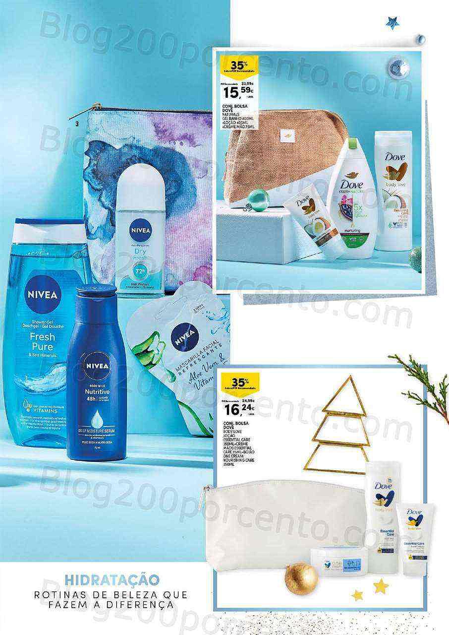 Antevisão Folheto CONTINENTE Natal em Beleza Promoções de 8 novembro a 11 dezembro