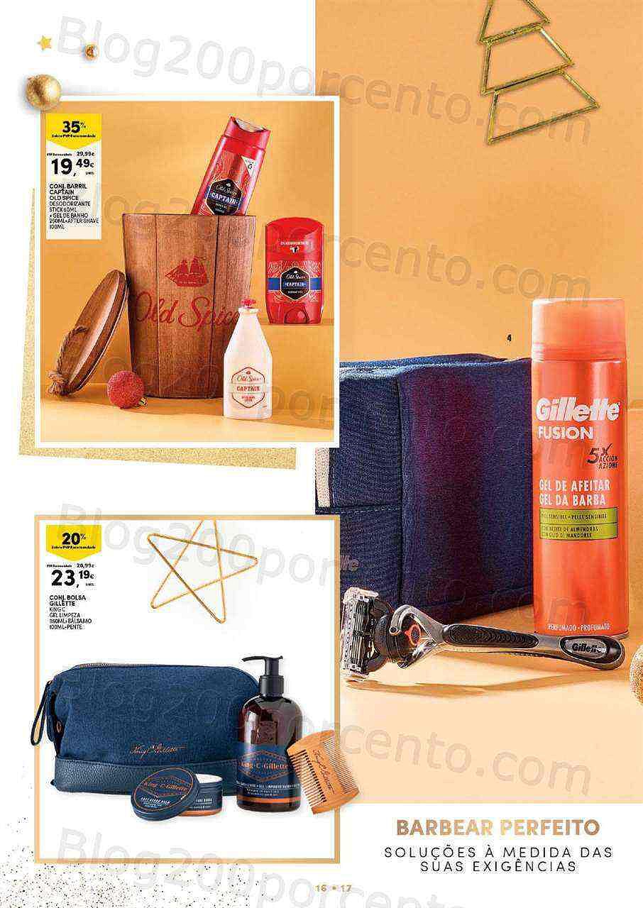 Antevisão Folheto CONTINENTE Natal em Beleza Promoções de 8 novembro a 11 dezembro