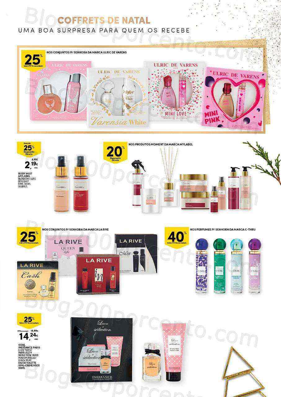 Antevisão Folheto CONTINENTE Natal em Beleza Promoções de 8 novembro a 11 dezembro