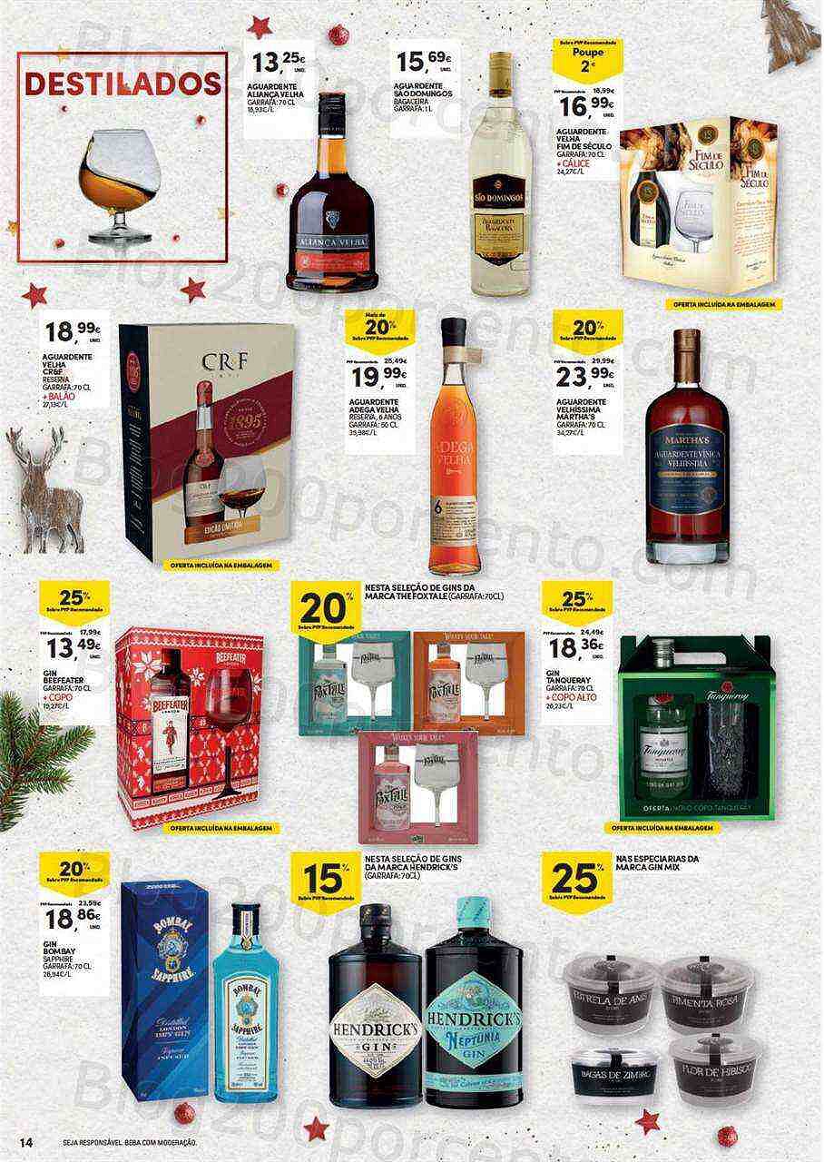 Antevisão Folheto CONTINENTE Natal Alimentar Promoções de 15 novembro a 24 dezembro