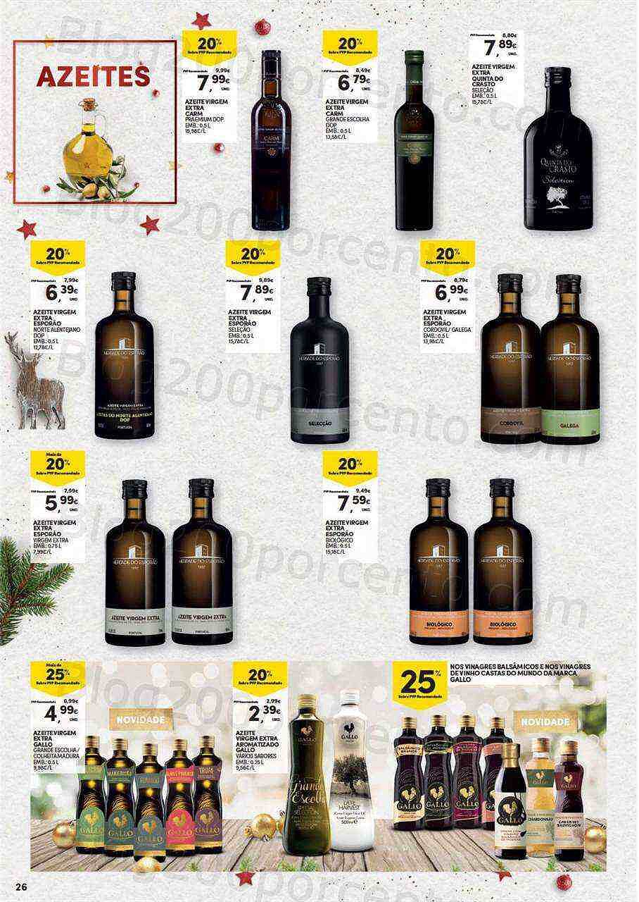 Antevisão Folheto CONTINENTE Natal Alimentar Promoções de 15 novembro a 24 dezembro