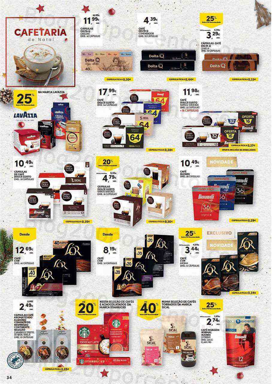 Antevisão Folheto CONTINENTE Natal Alimentar Promoções de 15 novembro a 24 dezembro