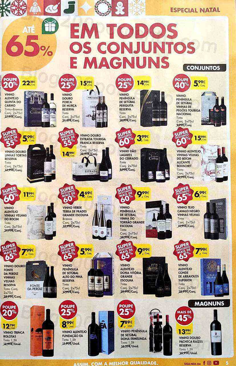 Antevisão Folheto PINGO DOCE Natal Promoções de 15 a 21 novembro