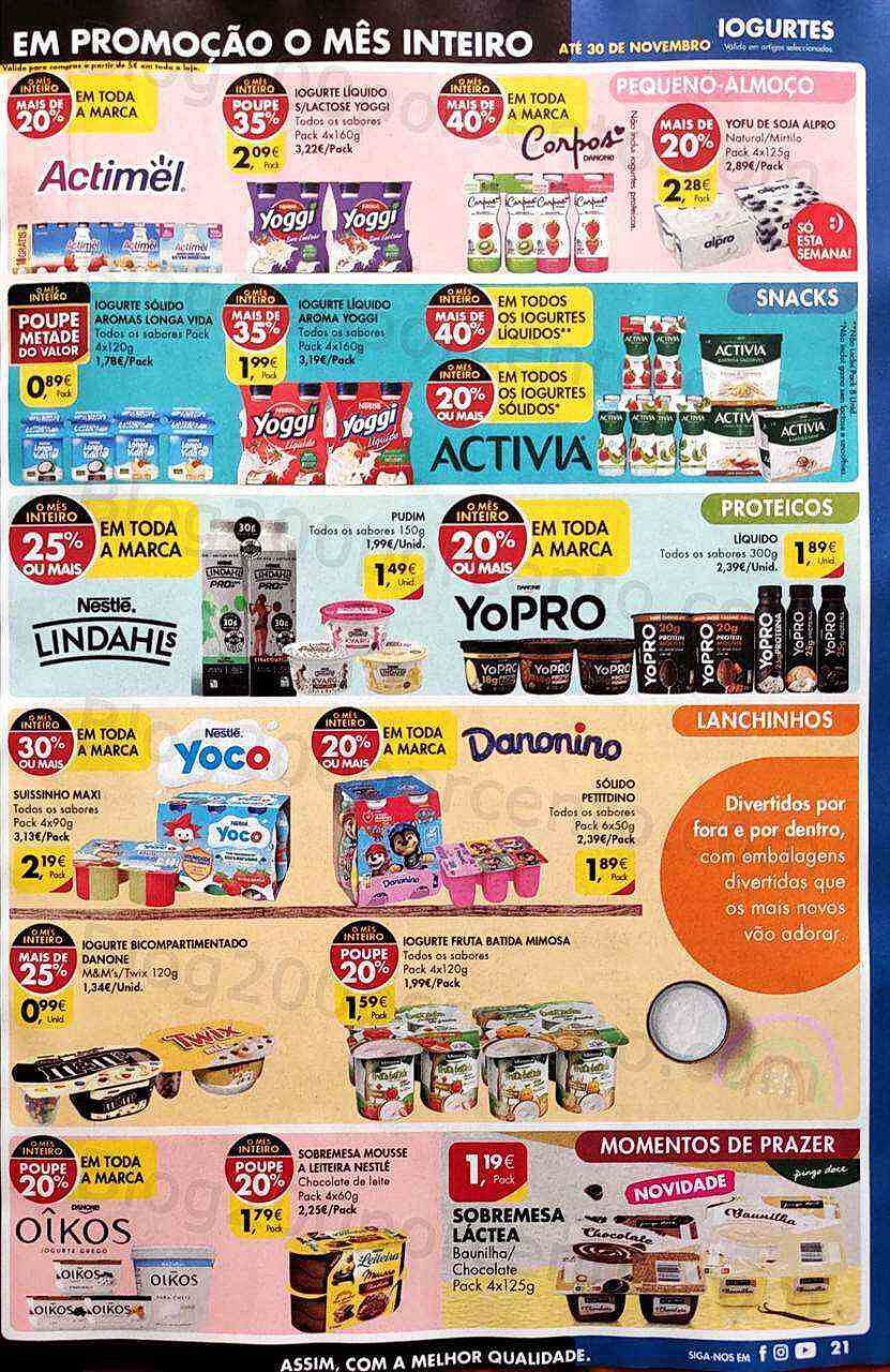Antevisão Folheto PINGO DOCE Promoções de 8 a 14 novembro