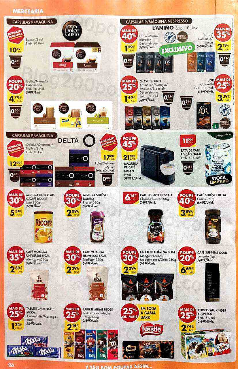 Antevisão Folheto PINGO DOCE Promoções de 8 a 14 novembro