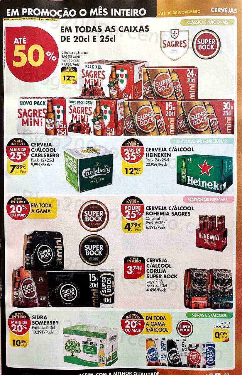 Antevisão Folheto PINGO DOCE Promoções de 8 a 14 novembro