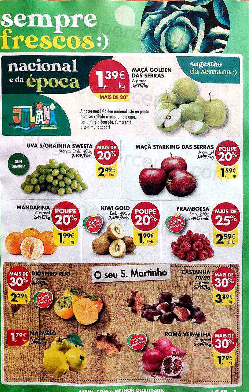 Antevisão Folheto PINGO DOCE Promoções de 8 a 14 novembro
