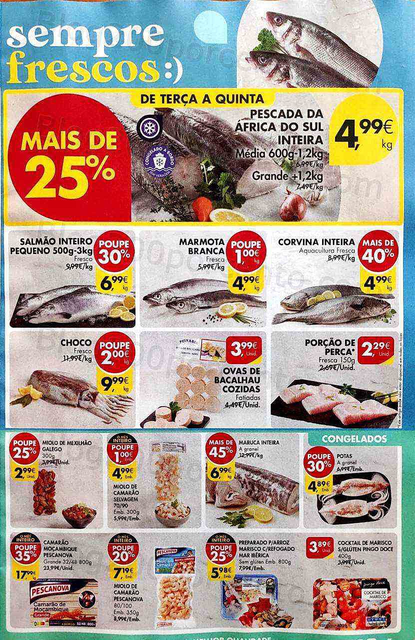 Antevisão Folheto PINGO DOCE Promoções de 8 a 14 novembro