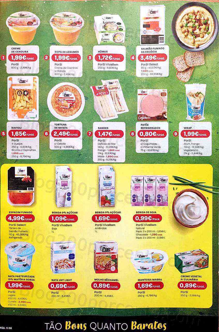 Antevisão Folheto INTERMARCHÉ Porsi Promoções de 3 a 9 novembro