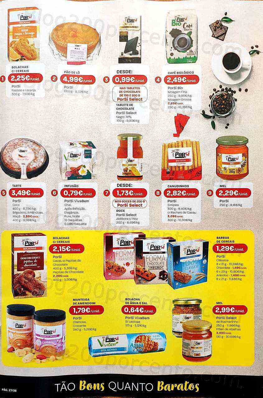 Antevisão Folheto INTERMARCHÉ Porsi Promoções de 3 a 9 novembro