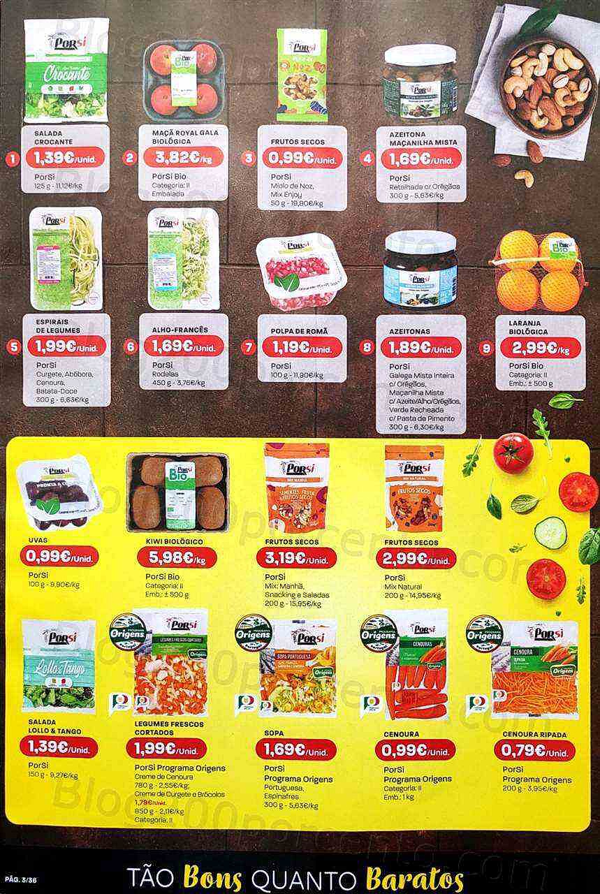 Antevisão Folheto INTERMARCHÉ Porsi Promoções de 3 a 9 novembro