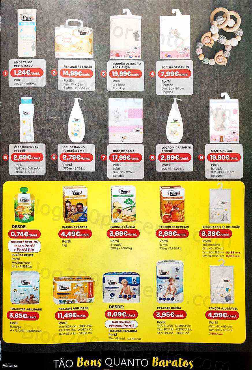 Antevisão Folheto INTERMARCHÉ Porsi Promoções de 3 a 9 novembro