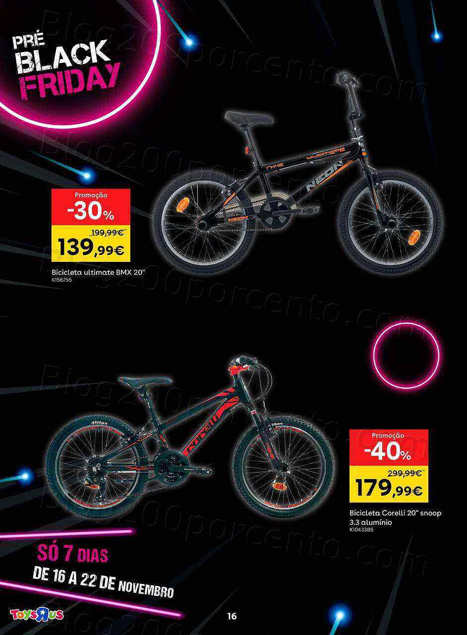 Antevisão Folheto TOYSRUS Pré Black Friday Promoções de 16 a 22 novembro