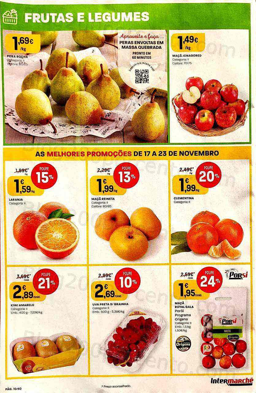 Antevisão Folheto INTERMARCHÉ Super Promoções de 17 a 23 novembro
