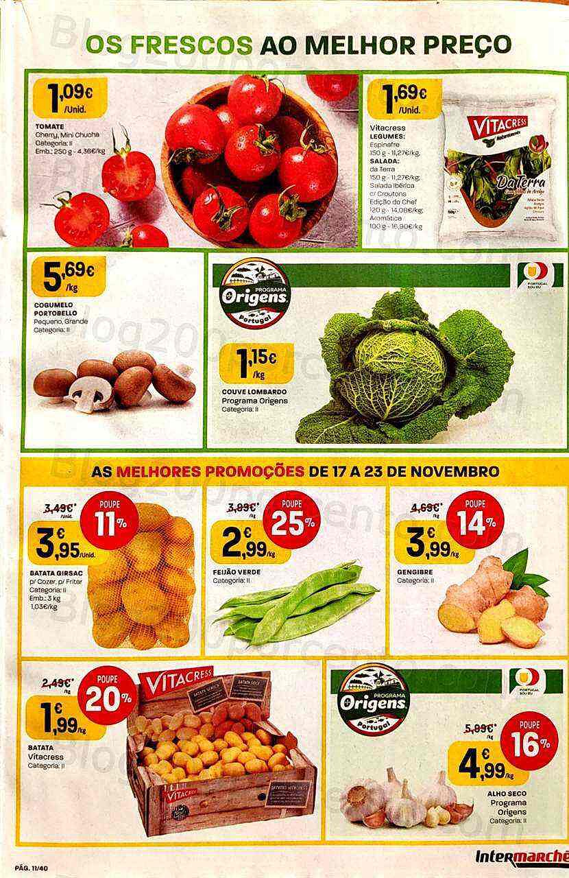 Antevisão Folheto INTERMARCHÉ Super Promoções de 17 a 23 novembro