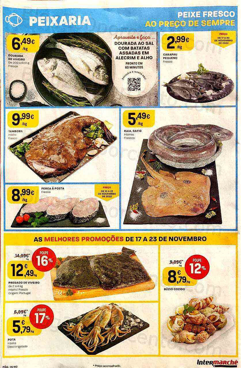 Antevisão Folheto INTERMARCHÉ Super Promoções de 17 a 23 novembro