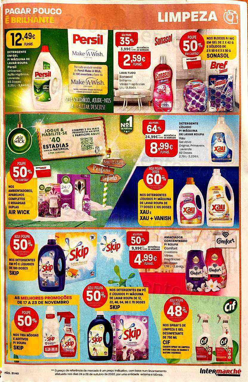 Antevisão Folheto INTERMARCHÉ Super Promoções de 17 a 23 novembro