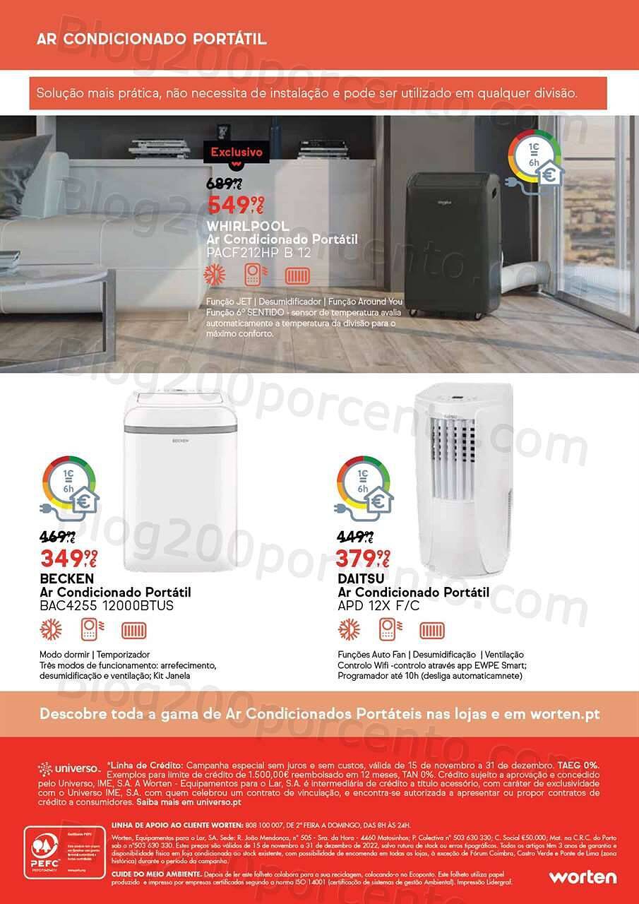 Antevisão Folheto WORTEN Aquecimento Promoções de 15 novembro a 31 dezembro