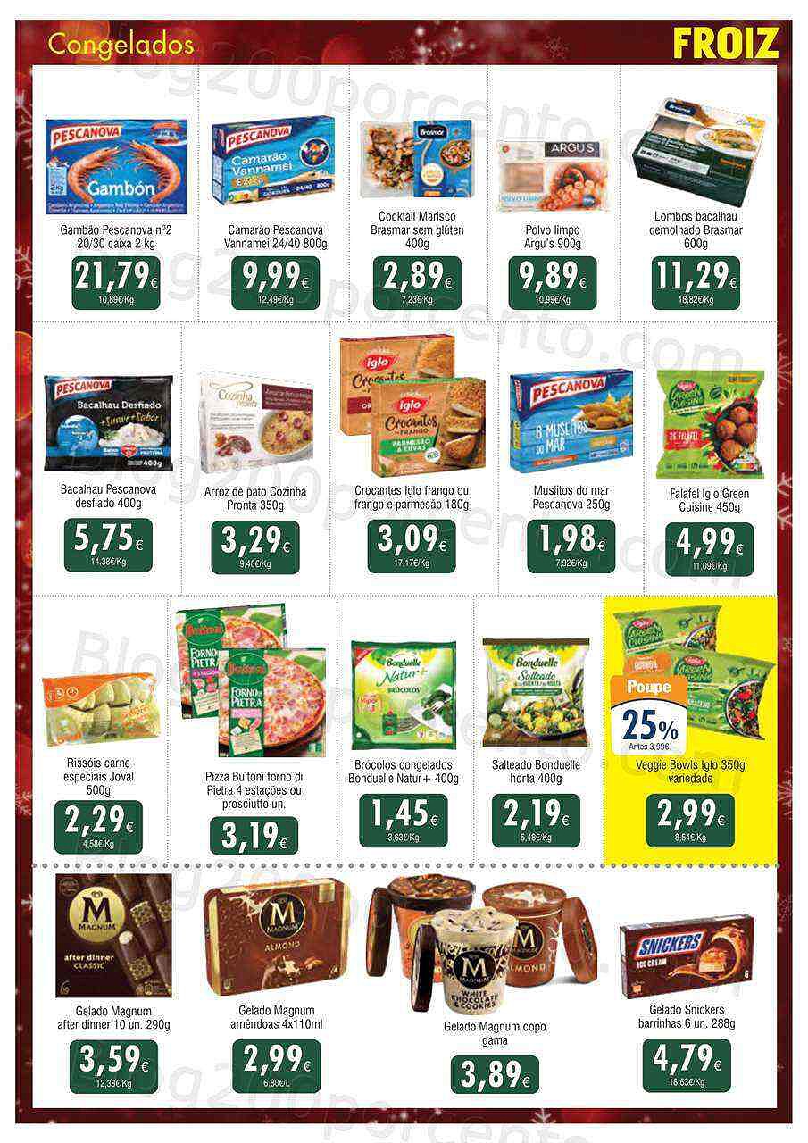 Antevisão Folheto FROIZ Promoções de 30 novembro a 14 dezembro