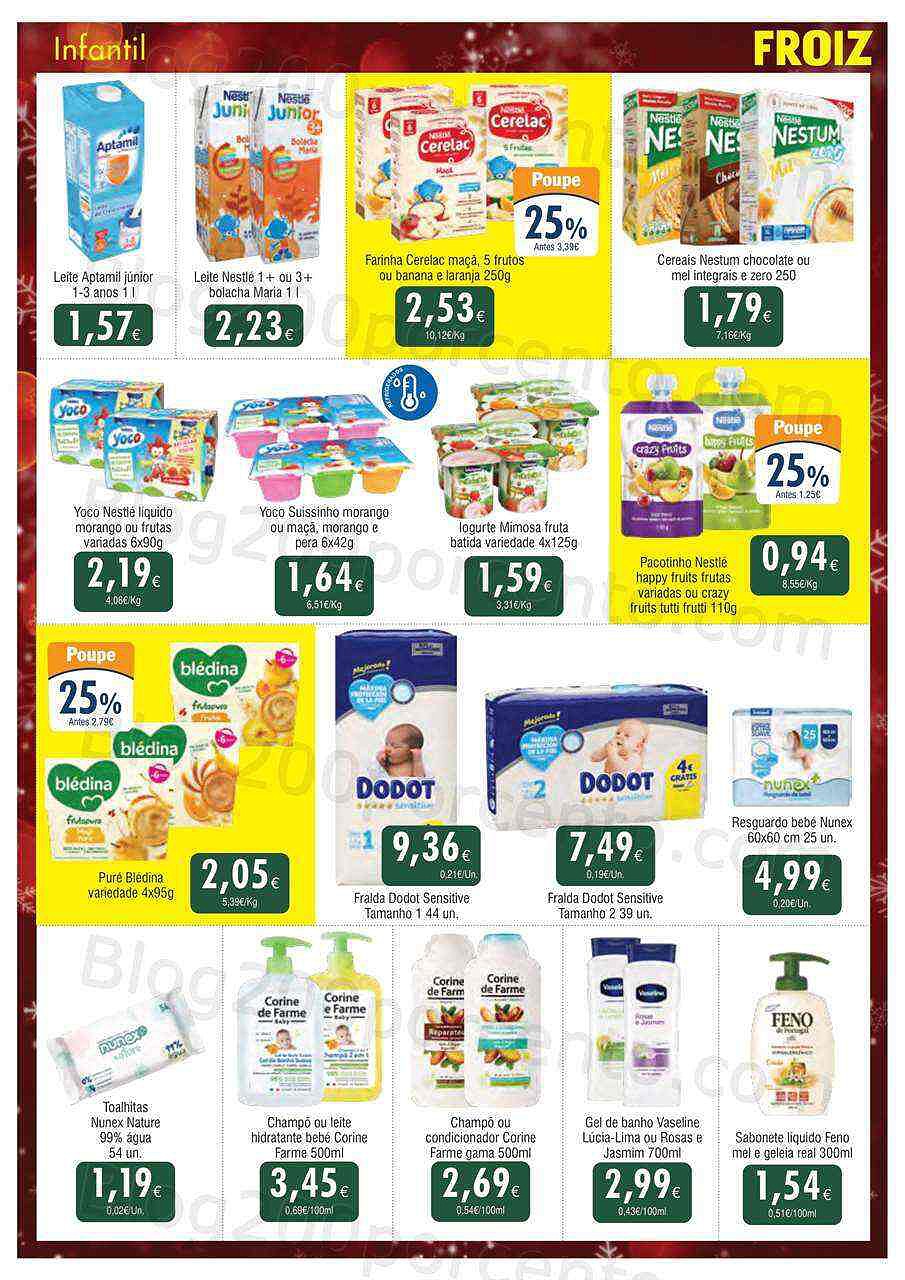 Antevisão Folheto FROIZ Promoções de 30 novembro a 14 dezembro