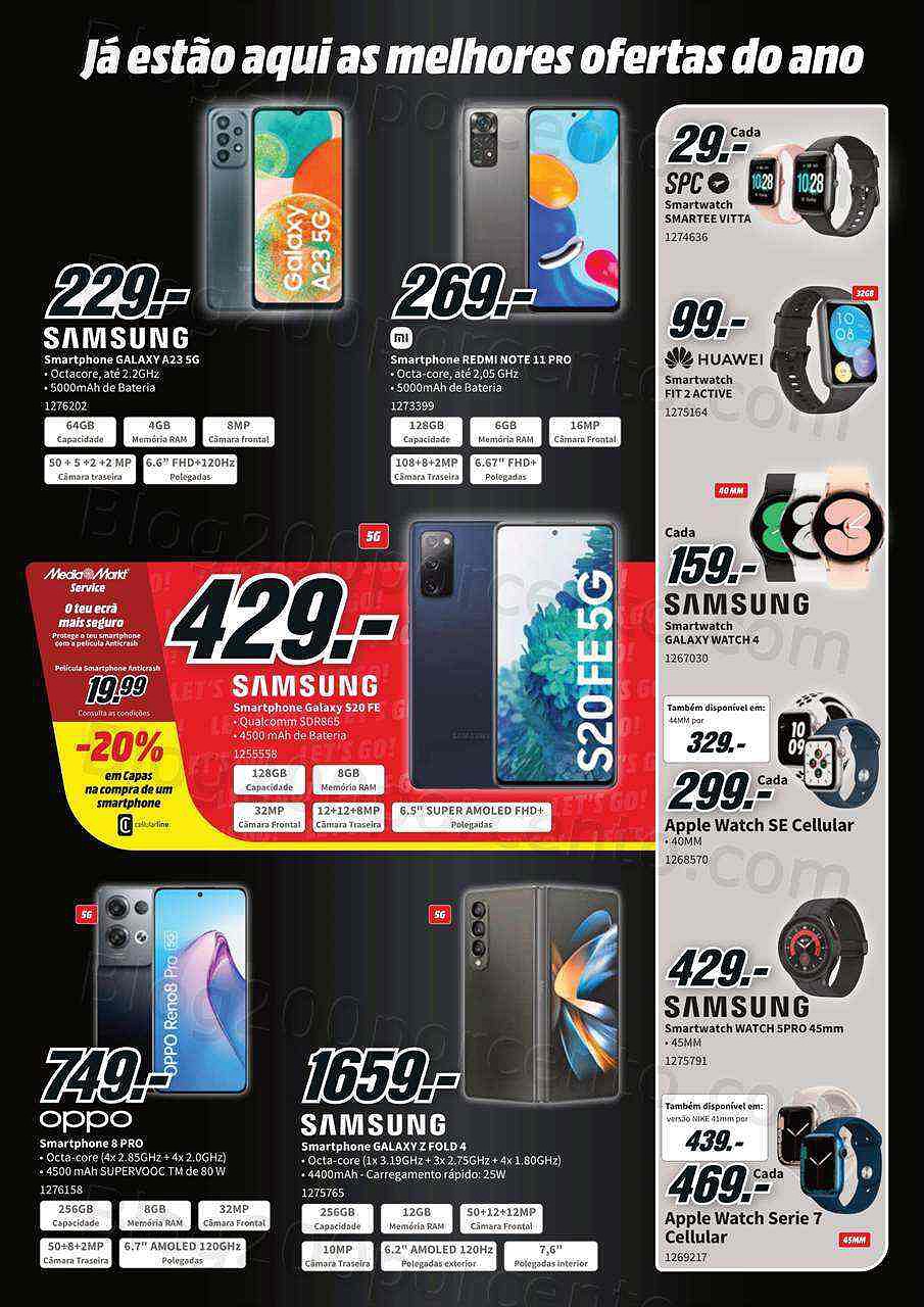 Antevisão Folheto MEDIA MARKT Black Friday Promoções de 16 a 22 novembro