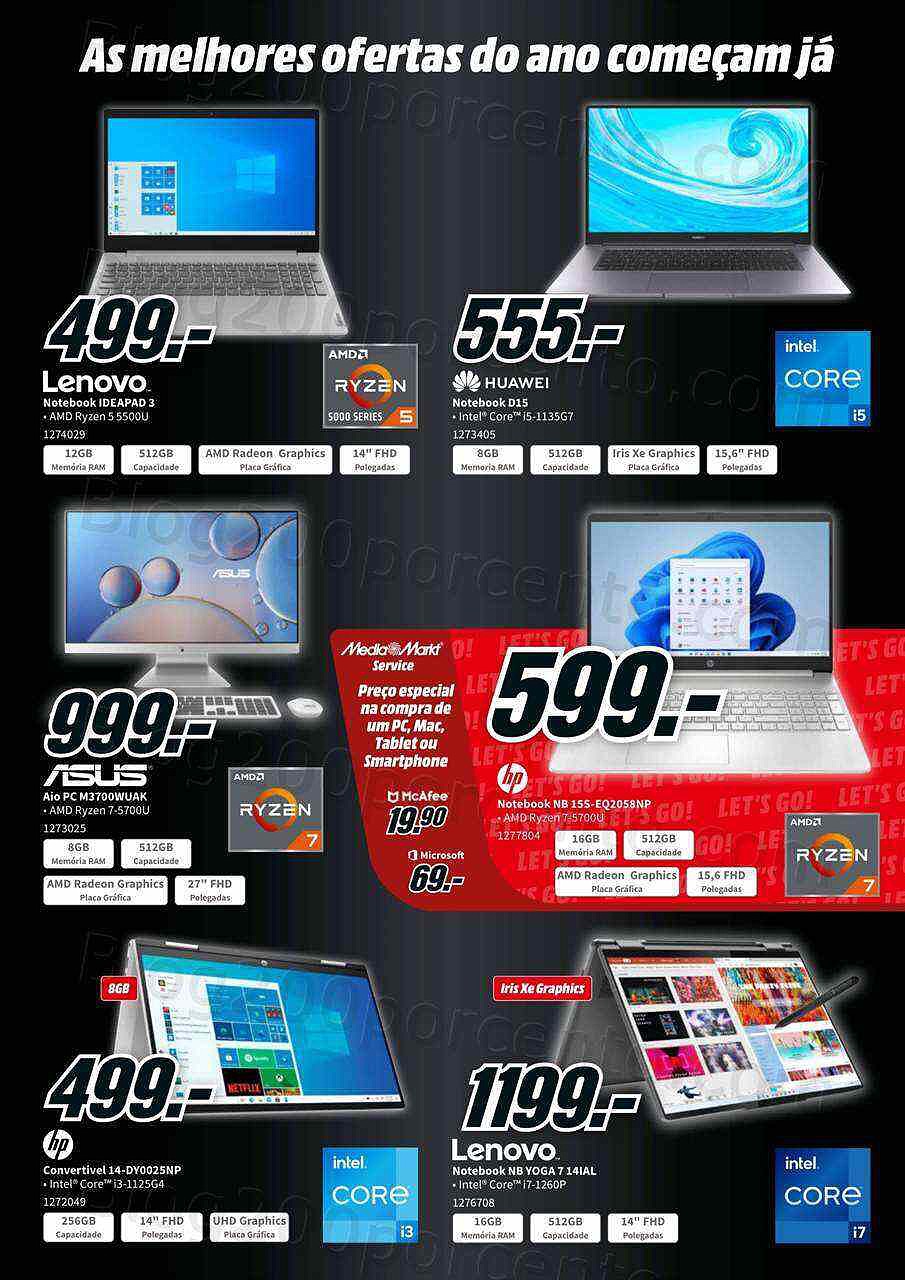 Antevisão Folheto MEDIA MARKT Black Friday Promoções de 16 a 22 novembro