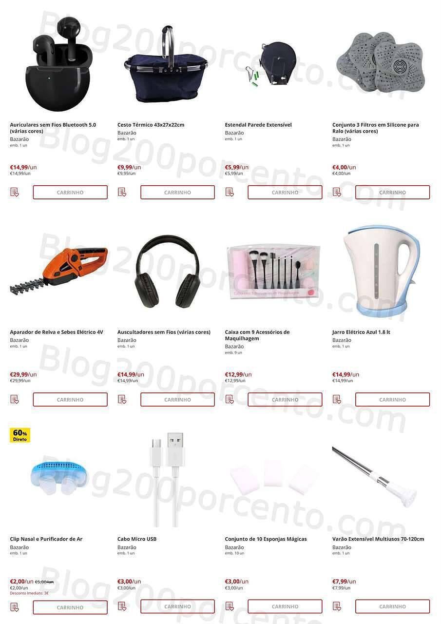 Antevisão Folheto CONTINENTE Bazarão Promoções de 15 a 21 novembro