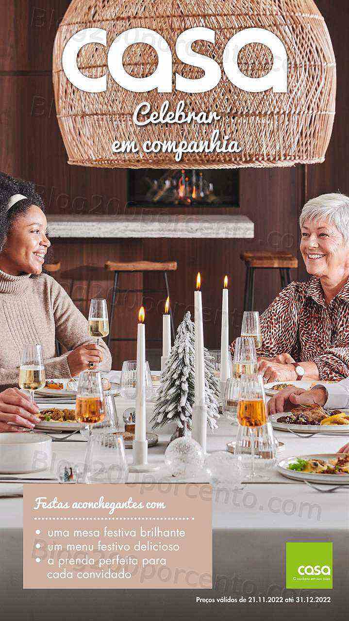 Antevisão Folheto CASA Natal Promoções de 22 novembro a 31 dezembro