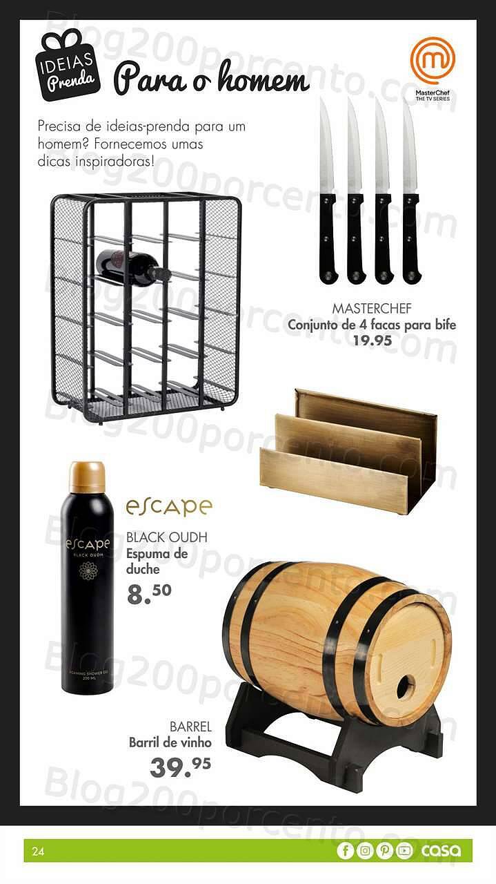 Antevisão Folheto CASA Natal Promoções de 22 novembro a 31 dezembro