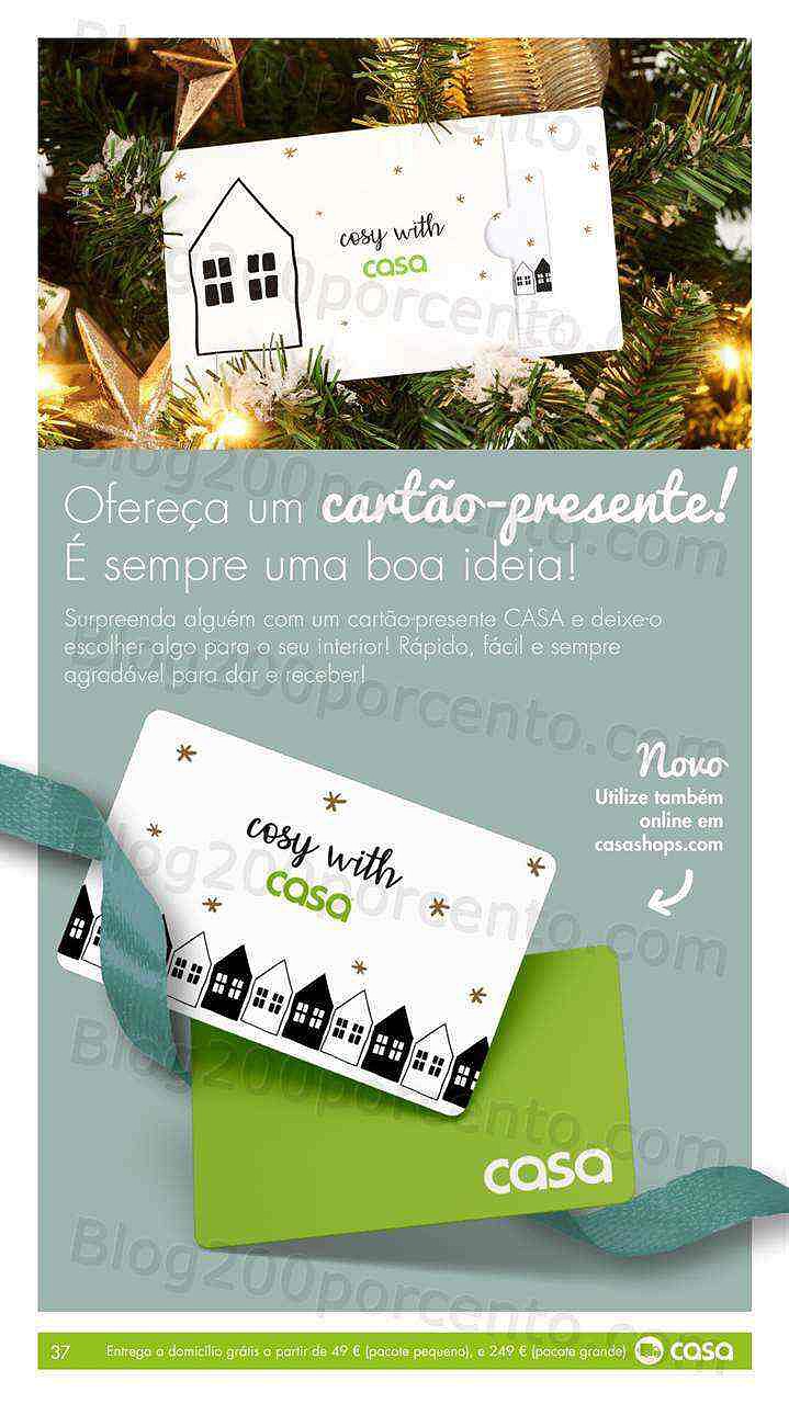 Antevisão Folheto CASA Natal Promoções de 22 novembro a 31 dezembro