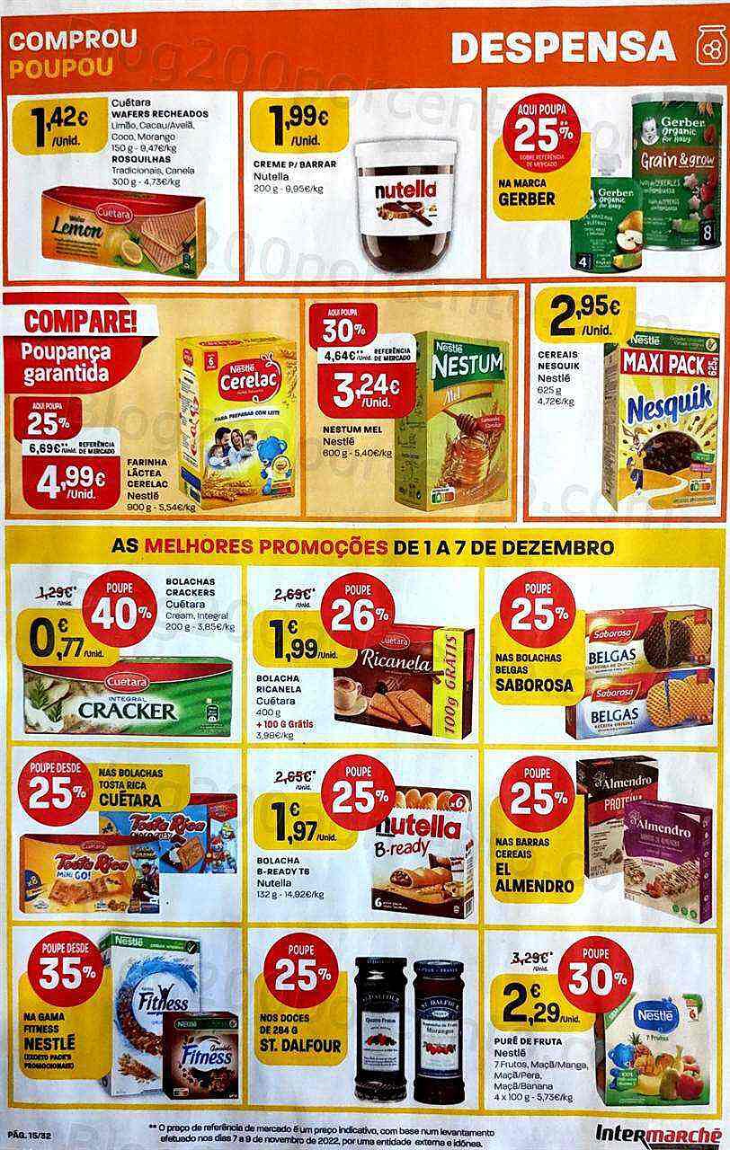 Antevisão Folheto INTERMARCHÉ Super Promoções de 1 a 7 dezembro