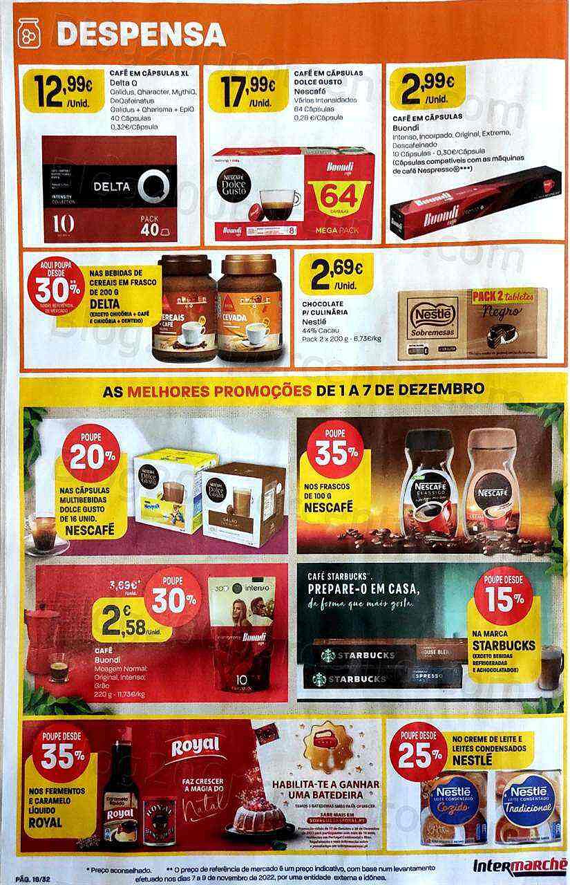 Antevisão Folheto INTERMARCHÉ Super Promoções de 1 a 7 dezembro