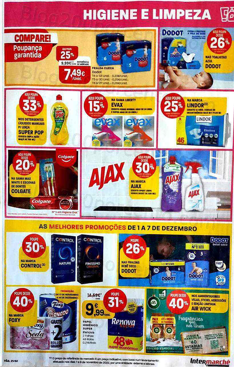 Antevisão Folheto INTERMARCHÉ Super Promoções de 1 a 7 dezembro