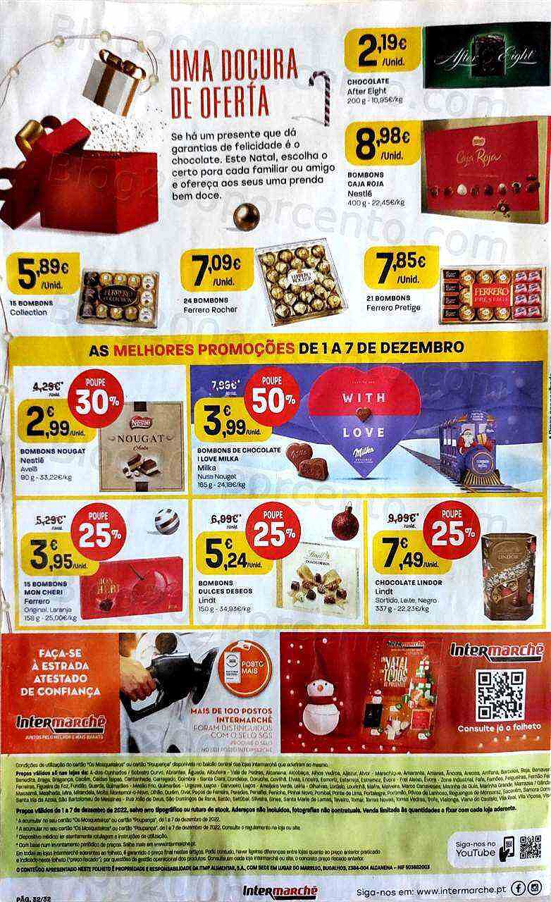 Antevisão Folheto INTERMARCHÉ Super Promoções de 1 a 7 dezembro