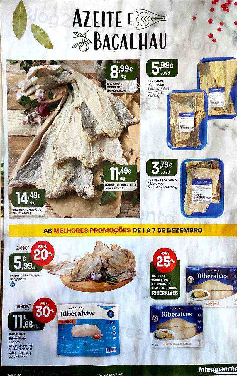 Antevisão Folheto INTERMARCHÉ Super Promoções de 1 a 7 dezembro