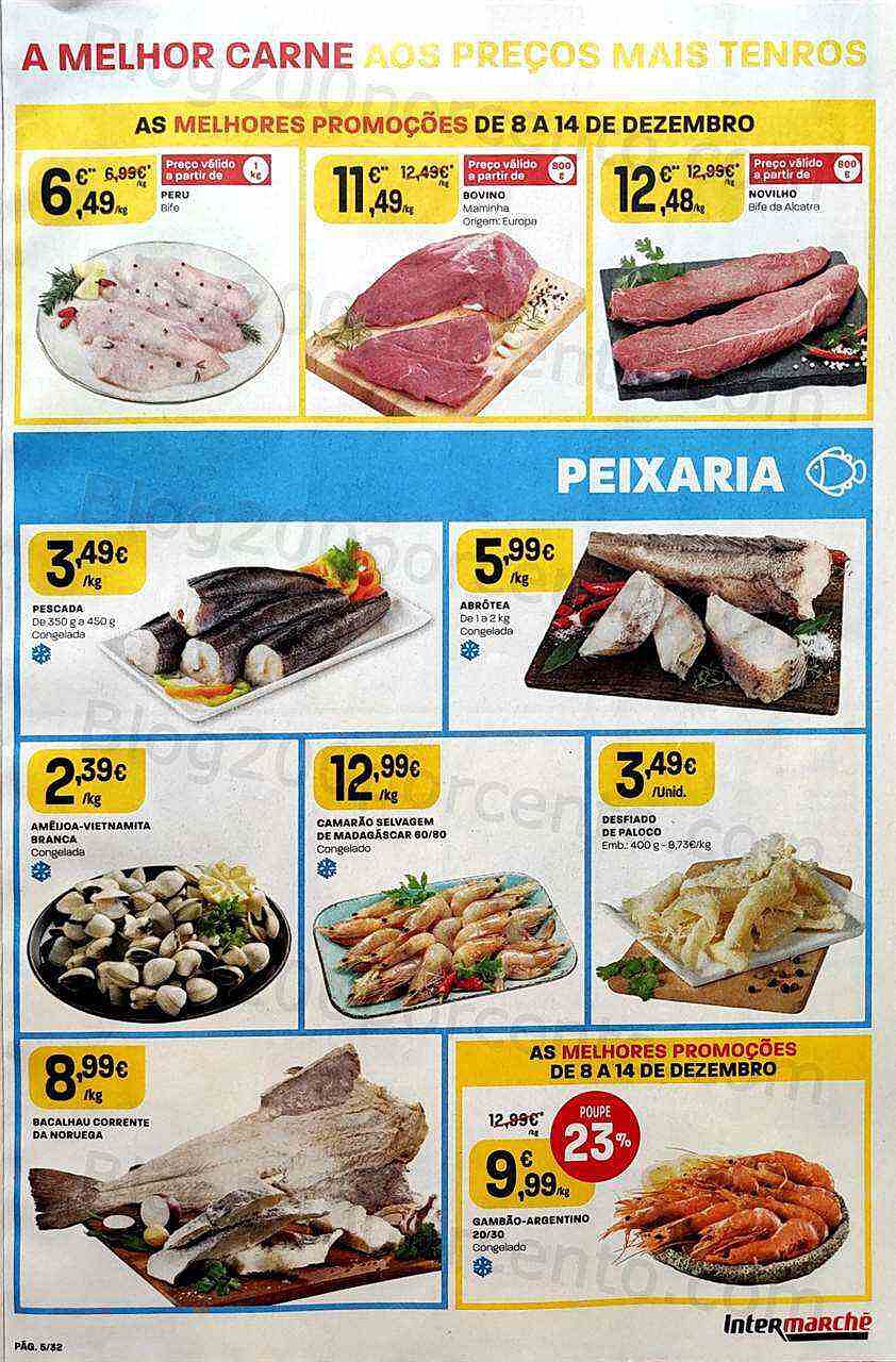 Antevisão Folheto INTERMARCHÉ Promoções de 8 a 14 dezembro