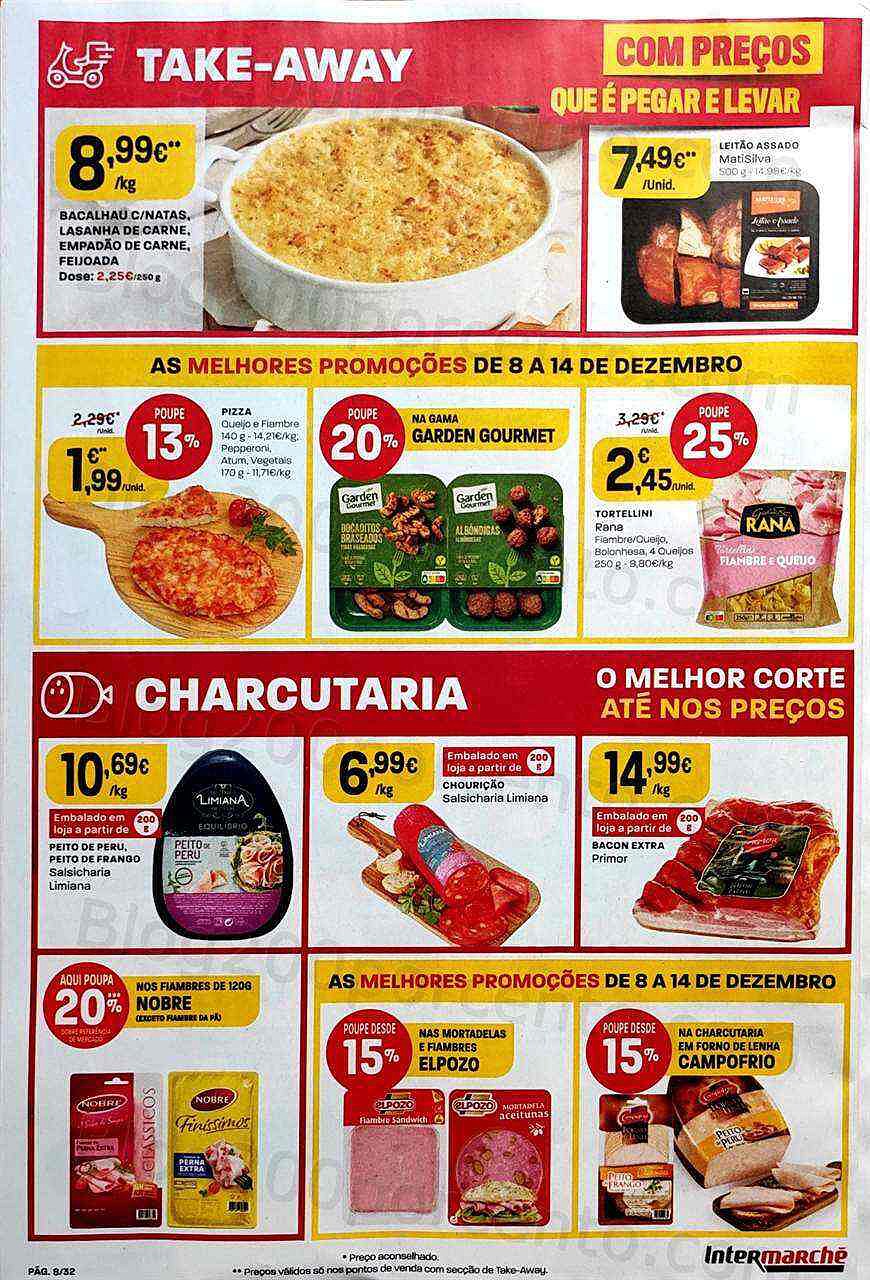 Antevisão Folheto INTERMARCHÉ Promoções de 8 a 14 dezembro