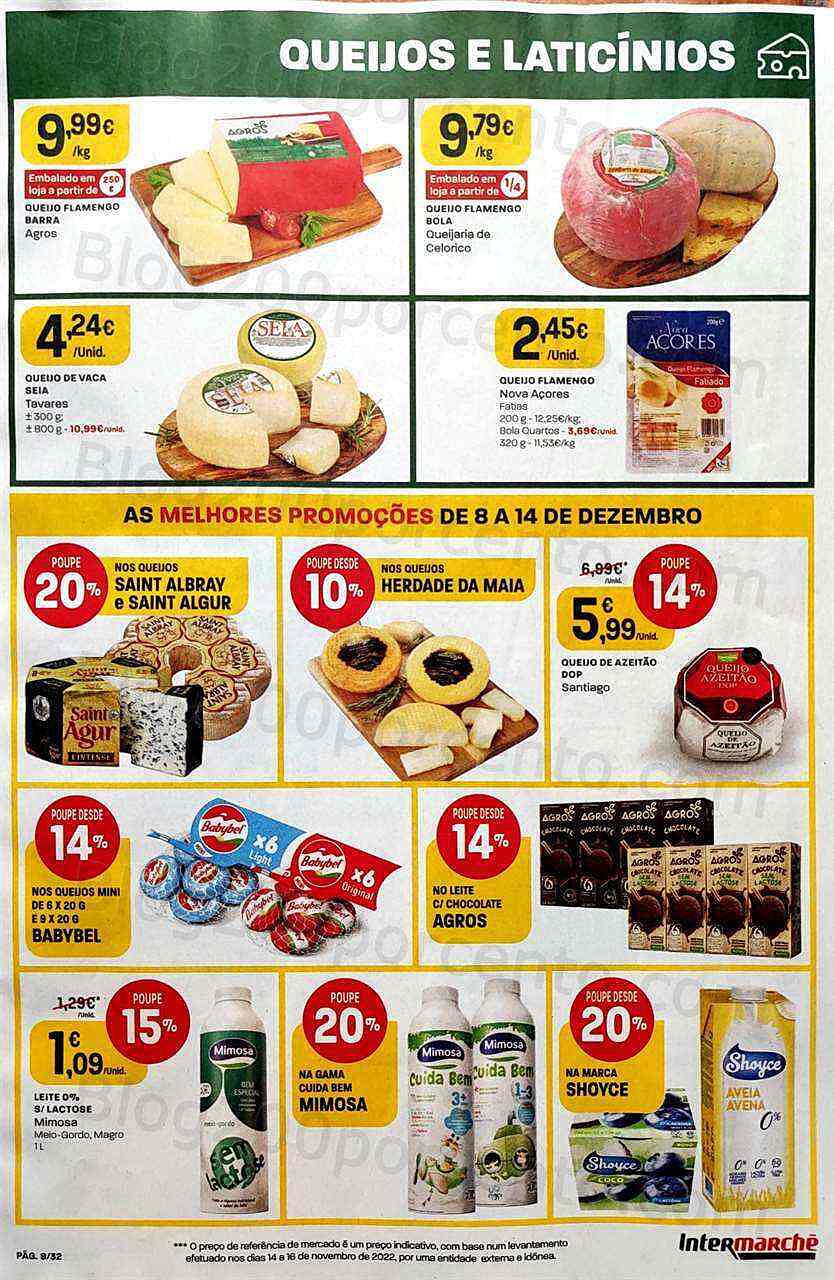 Antevisão Folheto INTERMARCHÉ Promoções de 8 a 14 dezembro
