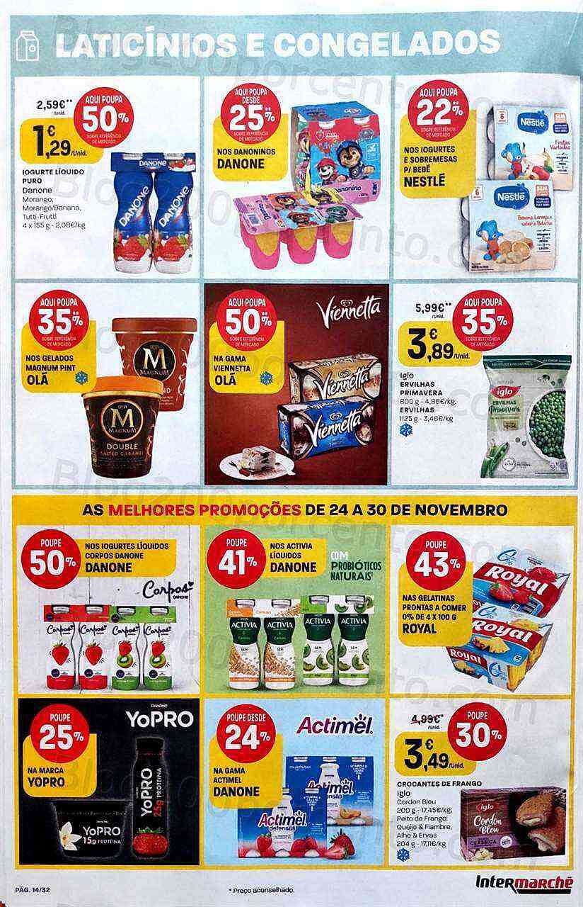Antevisão Folheto INTERMARCHÉ Promoções de 24 a 30 novembro
