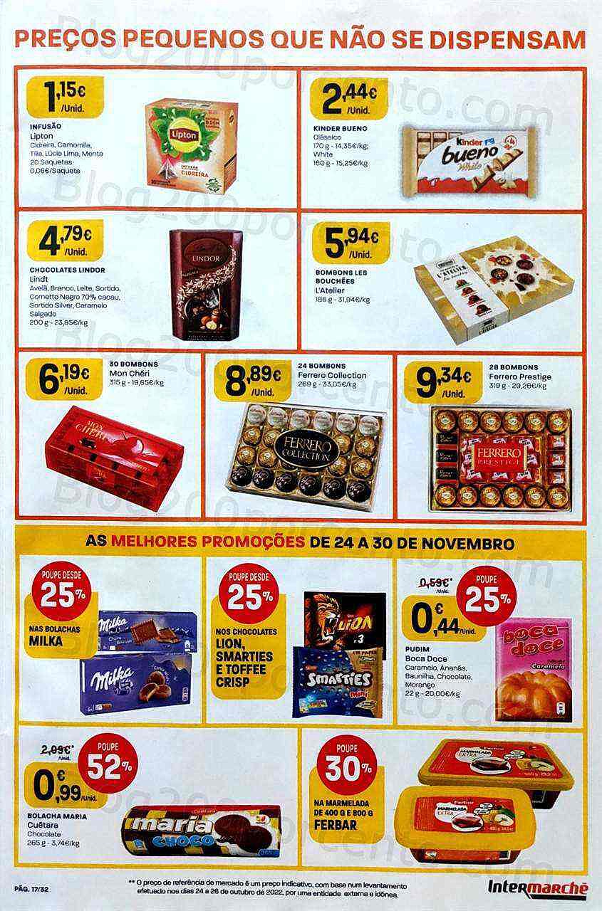 Antevisão Folheto INTERMARCHÉ Promoções de 24 a 30 novembro