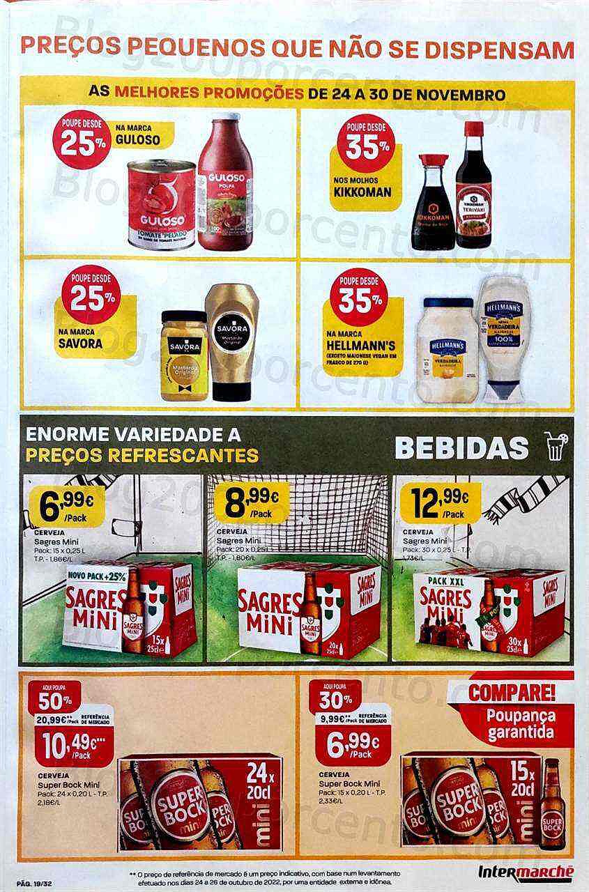 Antevisão Folheto INTERMARCHÉ Promoções de 24 a 30 novembro