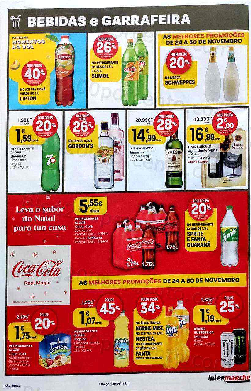 Antevisão Folheto INTERMARCHÉ Promoções de 24 a 30 novembro